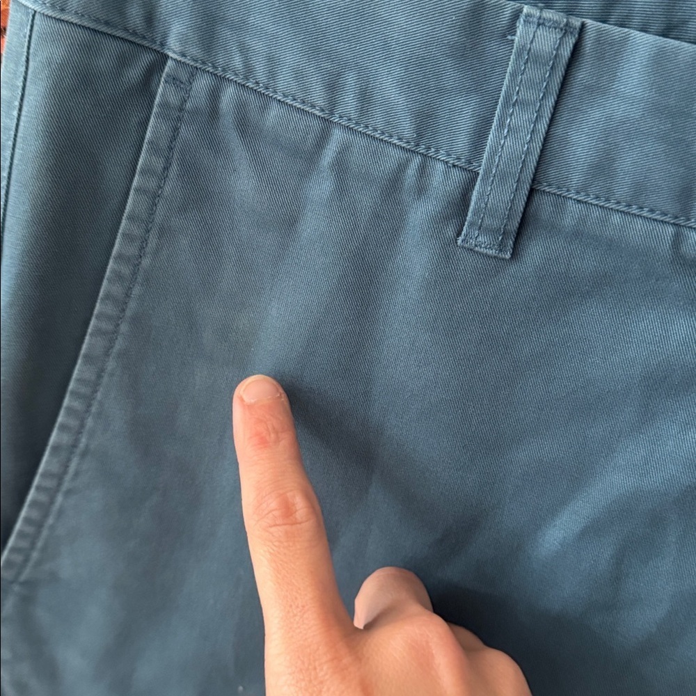 Bonobos Blue Tailored Chino Flawed 31/32 - Picture 3 of 15
